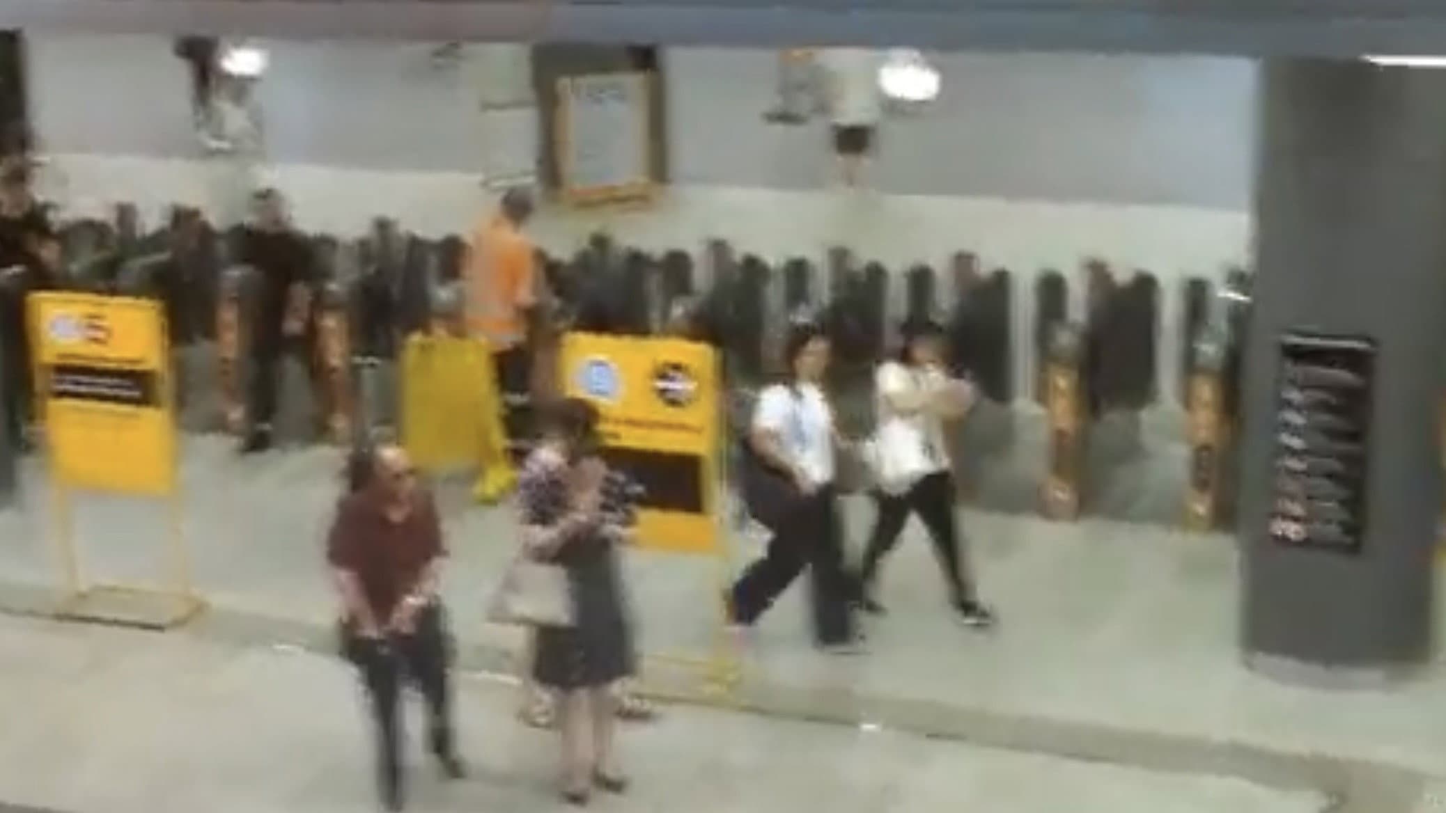 People Passing By