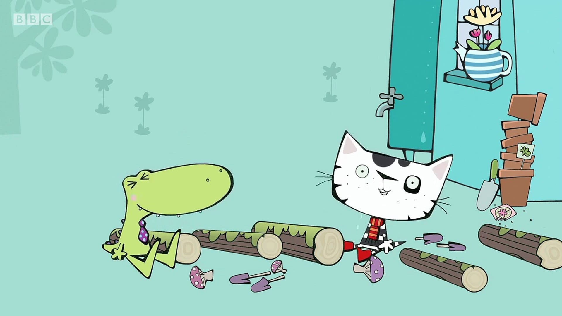 Wussywat the Clumsy Cat