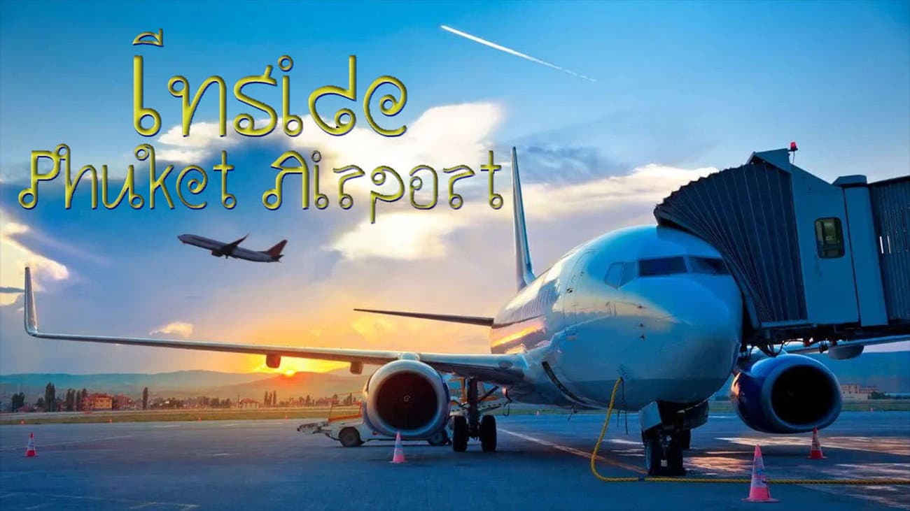 Inside Phuket Airport