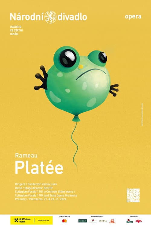 Jean-Philippe Rameau: Platée  @ Czech National Theatre, Prague