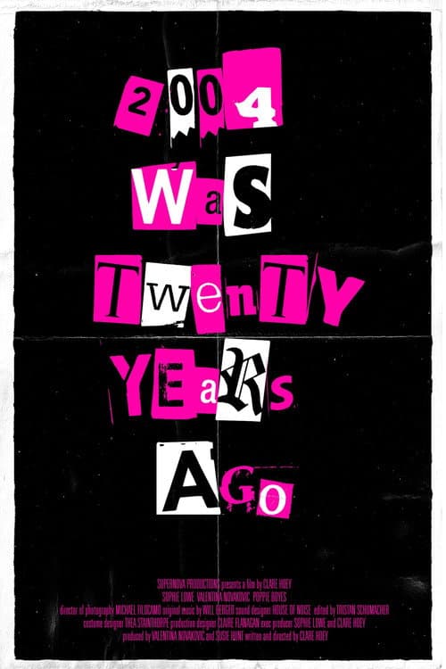 2004 Was Twenty Years Ago